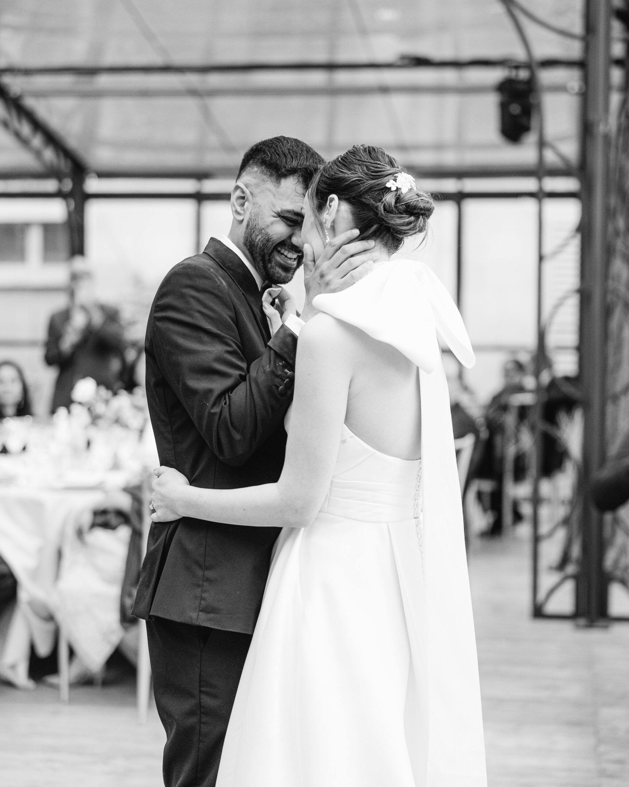 First dance at destination wedding on Lake Como